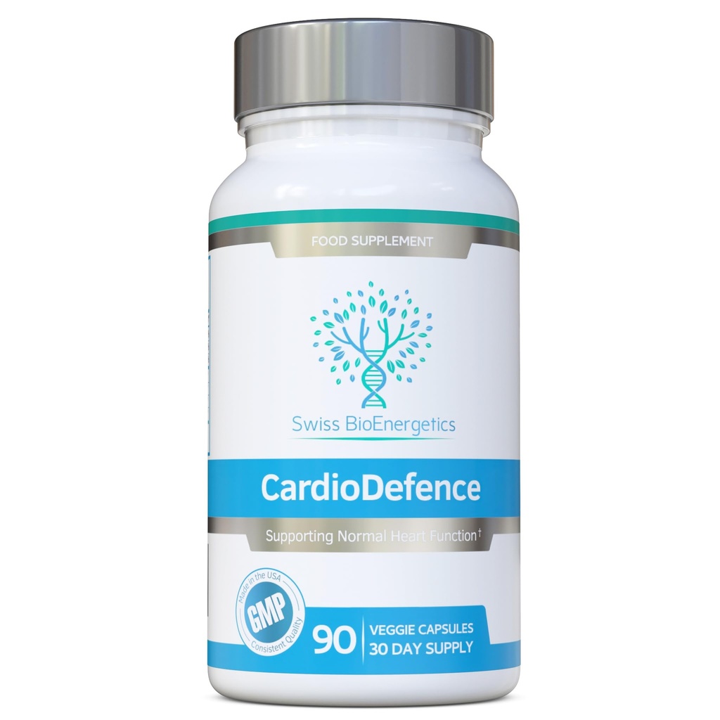 CardioDefence - 90 Kapsle - přesná rovnováha CoQ10, D- Ribose, Acetyl L- karnitin, B vitaminy a MCT, aby přispěly k normální funkci srdce a snížit únavu a únavu