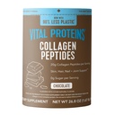 Vitální proteiny Kolagen Peptidy Práškový dodatek, Hydrolyzovaný kolagen pro pleť, vlasy, nehty & spony, Čokoláda, 28 Služební