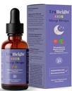 TruHeight Kids Sleep Tincture Ages 2 + (Vodní meloun Flavor) - Děti, Toddlers & Kids Natural Sleep Aid - Baby, Toddler, Child Melatonin 2 year Old + - Vitamin B6, Riboflavin, Zinek, Měď, Lemon Ball