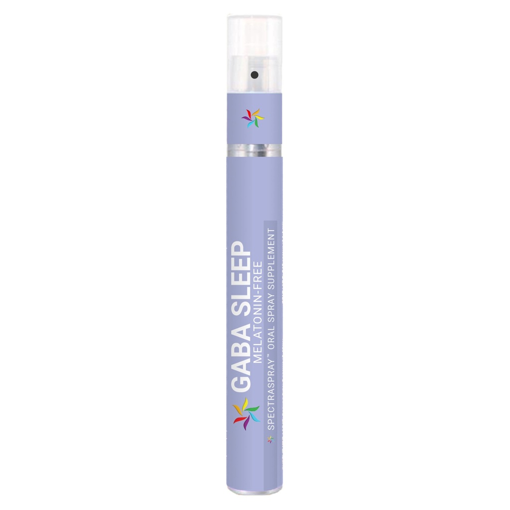 Melatonin Free GABA Sleep Support Spray Supplement -Vegan, přírodní a efektivní perorální sprej s GABA, L-Theanine, 5 HTP, & Bylinné směsi. Non- GMO, No Melatonin, 30 denní zásobování