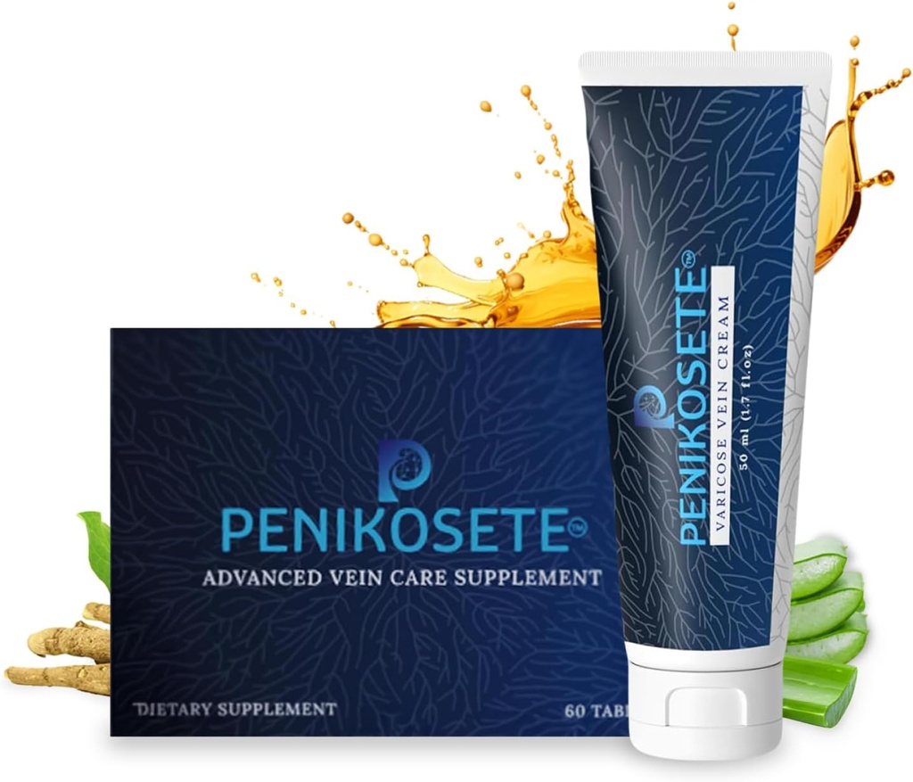 Pokročilý Varicosa Vein Care Bundle (2 Pack) - 1 Bylinné Cirkulační Podpora Leg Cream 124; America 1st Ashwagandha Cream 124; 60 Easy- to- Swallow Punarnava, Turmeric Infused Ayurvedic Tablety.