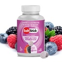 Saltstick Electrolyte FastChews - 120 Mixed Berry Chewable Electrolytes - Salt Tablety pro běh a hydrataci, Electrolyte Chews - 120 Počet