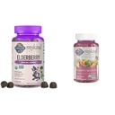 Zahrada života Organics Elderberry Gummies pro dospělé a děti - Imunitní podpůrný dodatek s Organic Fruit & Organics Women 40 + Gummy Vitamíny - Berry - Certified Organic