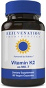 Omlazovací terapeutika Vitamin K2 MK-7 IR 124; 60denní dodávka, vysoká potence (300mcg) IR 124; Snadno polykat Vegetariánské kapsle