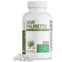 Bronson Saw Palmetto Extra Strength podporuje zdravou funkci prostaty a močení - Non GMO, 250 Vegetariánské kapsle