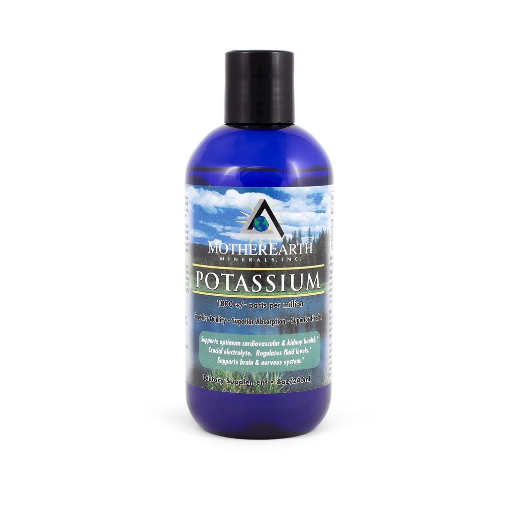 Minerály Matky Země - Angstrom Minerály, Draslík, 8 Ounce