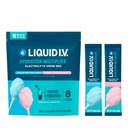 Liquid I.V. ® Hydration Multiplier - Cotton Candy 124; Electrolyte Powder Drink Mix 124; 1 balení (16 porcí)
