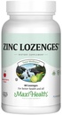 Maxi- Health Zinek Lozenges - Zinek Citrát 10mg - s vitamínem C - Cherry Flavor - 60 Chewables - Kosher