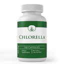 Čisté původní ingredience Chlorella, (100 kapslí) Vždy čisté, Žádné přísady nebo Fillers, Laboratoř ověřen