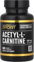 California Gold Nutrition Acetyl- L- karnitin, 500 mg, 60 Veggie Kapsle