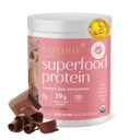 Boobie tělo Superfood Protein Těhotenství a poporodní jídlo Náhradní Shake, Čokoláda Bliss Flavor 124; 19g Protein 124; Bezpečné pro Kojení a mateřství 124; Organic, Vegan, Nulový cukr, 1 Tub (20 Služeb)