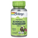 SOLARAY Echinacea a Elderberry Kapsle, 440 mg