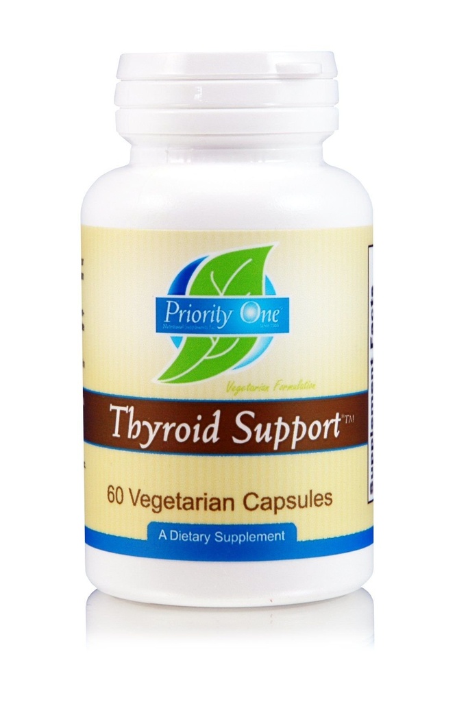 Priorita 1 Vitamíny Podpora štítné žlázy 60 Vegetariánské kapsle - Vegetariánská podpora štítné žlázy. *
