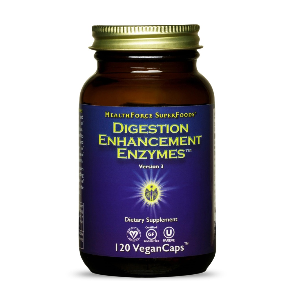 ZDRAVÍ SUPERFOODS Digestion Enhancement Enzymy - 120 Vegan Kapsle
