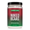 NAKED Cherry Lime BCAA Amino Acids Powder, 100% čisté 2: 1: 1 Vzorec, Vegan Branched Chain Amino Acids, Instantized All Natural BCAA Powder Supplement - 501 Grams, 34 Servings