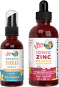 MaryRuth Organics Krční sprej (Vanilla) & Zinkové kapky (Strawberry Lemon)