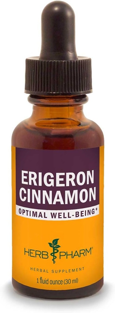 Herb Pharm Erigeron / Skořice tekutá bylina Formule - 1 Ounce