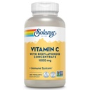 SOLARAY Vitamin C 1000mg s Bioflavonoidy Koncentrát - Vitamin C Kapsle s Rose HIPS a Acerola Cherry - Antioxidant, srdeční zdraví a imunitní podpora Dodatek, Vegan, Non- GMO, 250 Služební