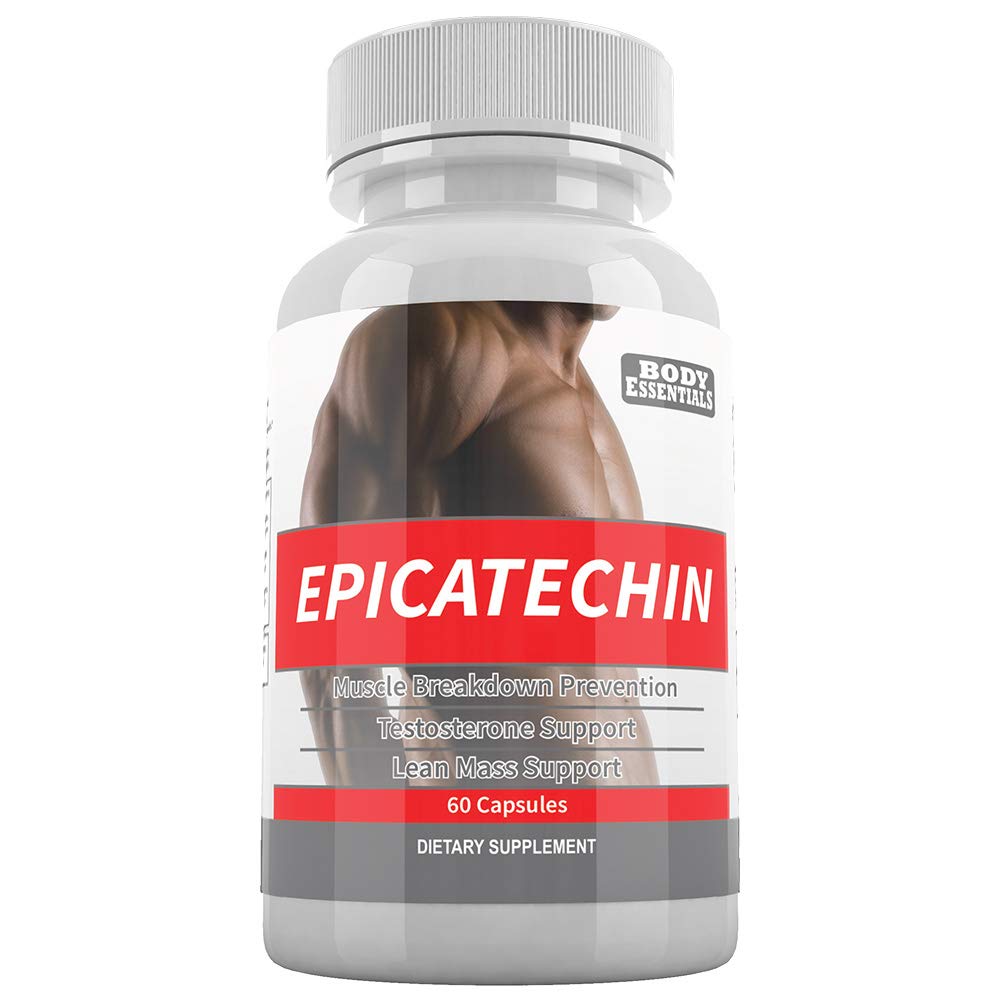 EPICATECHIN - 60 Kapsle - 300mg per Serving Maximalizovat růst svalů - Zvýšení syntézy proteinů, zisky, levé svaly - Zvýšení síly a snížení tělesného tuku
