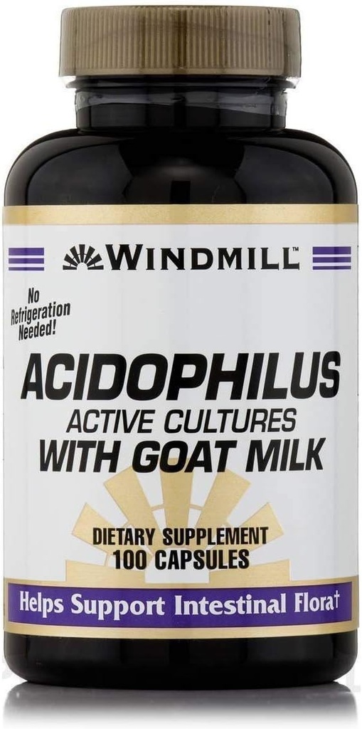 Acidophilus with Goat Milk - 100 Kapsle od Windmill