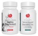 Zen Haus Jod and Immunication Bundle - 12, 5 mg Jod Complex with The Imunity and Respiration Support Formule