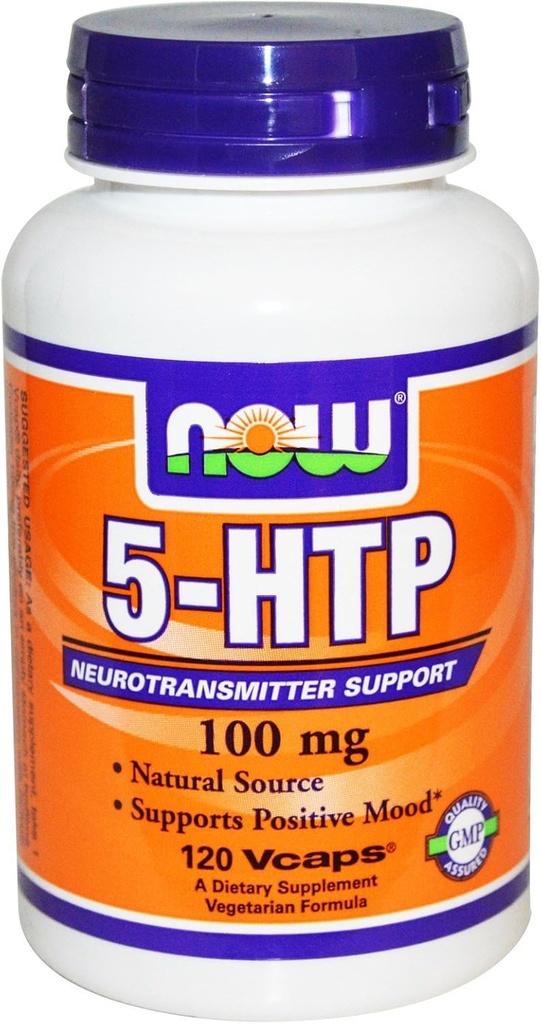 Foods, 5- HTP 100 mg Vegetarian, 240 tobolek (120 x 2 Pk)