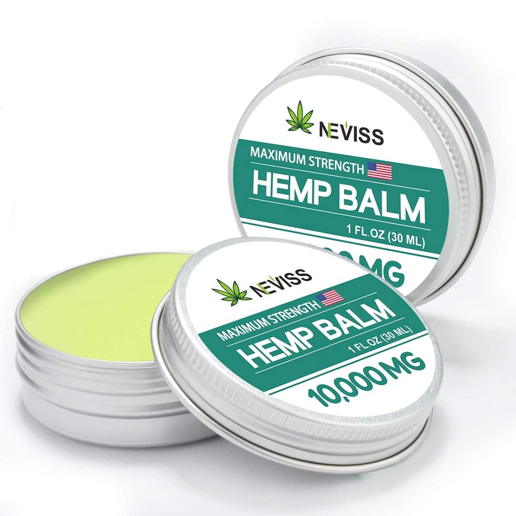 NEVISS (2 balení) Organic Hémp Balm 10000 MG - 2 Fl Oz