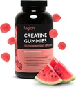 Legion Creatine Monohydrát Žvýkačky - Čisté Žvýkací Příplatek pro sílu, vytrvalost a svalovou rekonvalescenci - 30 Sour Meloun Flavor Service - Žádné umělé příchutě nebo sladkosti