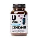 UMZU ZuEnzymes Digestivní Enzymy dodatek 124; 21 Enzymy pro Gut Zdravotní podpora, Digestion & Nutrient Absorpční 124; Pomáhá prolomit laktózu, sacharidy, bílkoviny a tuky (30 denní zásobování 124; 30 Kapsle)