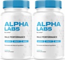 (2 Pack) Alpha Labs, Alpha Labs Kapsle, AlphaLabs, Alfa Labs, Alfa Labs Max Performance, Advanced Formule, Alpha Labs, Alpha Streght Labs, Alfa Labs, Alfa Labs Capsle, 120 Kapsle pro 2 měsíce