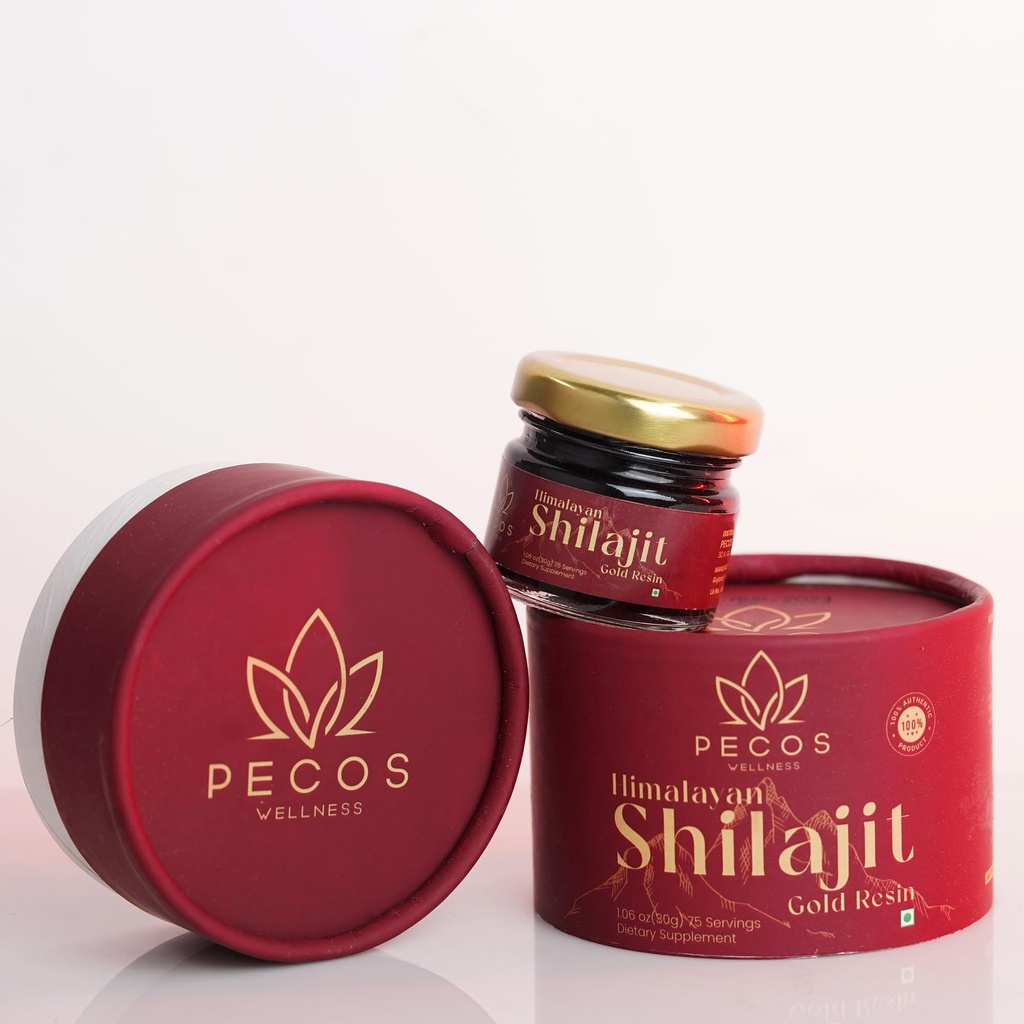 Čistá Himalaya Shilajit Resin High Potency Gold Class pro muže a ženy 124; 100 Servings for Energy Boost & Imunity Support, 85 + Trace Minerals, 76% + Fulvic Acid, s Lab Test Report, 30g