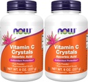 Nyní doplňky, Vitamin C Krystaly (Ascorbic Acid) Prášek, Antioxidant Protection *, 8-Ounce (Balení po 2)