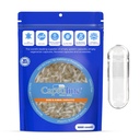 Capsuline Velikost 0 Prázdné želatiny Kapsle, Clear - 1000 Hrabě 124; Gluten Free, Kosher, Non- GMO Certified Capsule 124; Čisté Bovine Pill Caps pro DIY doplněk plnění