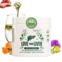 Detox Cleanse Powder - 42 Servings of Játra Cleanse Detox & Opravy Powder with Milk Thistle, Pampelion Root, Turmeric, Artyčoky Leaf - Doplněk k játkám Pití Prášek pro zdraví jater