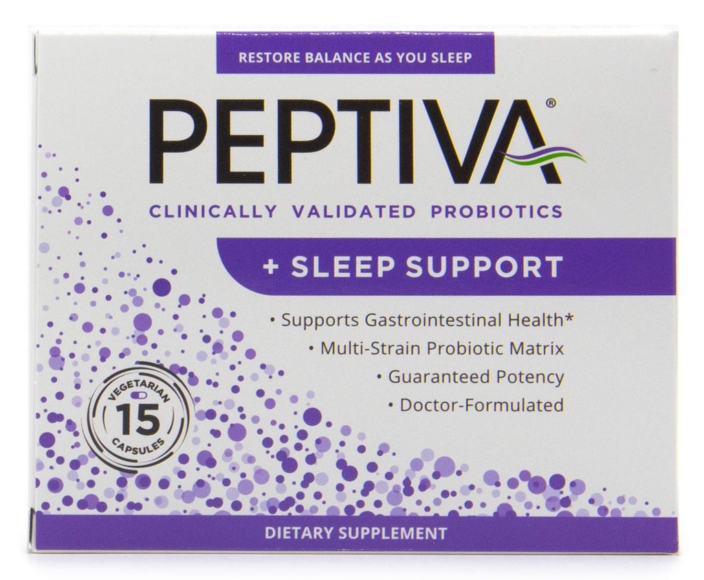 Peptiva 26 Bilion CFU Probiotická a spánková podpora - Klinicky validovaná multi- Strain Probiotic - Lactobacillus a Bifidobacterium, Melatonin - 15 Počet
