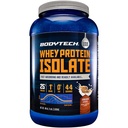 BODYTECH Syrovátkový izolát proteinu prášek - s 25 gramy bílkovin per Serving & BCAA je - Ideální pro post- workout budování svalů & růst, Obsahuje mléko & Soy - Skořice cereálie (3 libry)