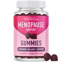 Menopauza Support Gummies OF 124; Hormon Balance Relief for Hot Flashes, Night Sweats, Mood Swings, & Bloating OF 124; s Phytoestrogen Soy, Vitamin D3, PABA, Biotin OF 124; Vegetarian, Gluten- Free Out OF 124; 60 Count
