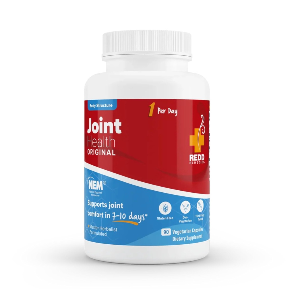 Redd Remedies, Joint Health Original, Napomáhá posílit konektivitu tkáně a chrupavky, 90 Vegetariánské kapsle