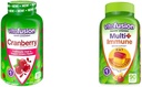 Vitafuze Cranberry Gummies pro ženy 500mg a Multi + Imunitate Support Gummies s vitaminem C Zinek Denní Multivitamins 90 Počet