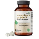 Futurebiotika Vitamin K2 jako MK-7 100 mcg, podporuje silné kosti - Non- GMO, 300 Vegetariánské kapsle