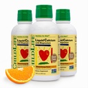 Dětský život Essentials Tekutý doplněk vápníku pro děti - Baby vápník s hořčík, zinek, a vitamin D3 - Orange Flavor, 16 fl oz (3 balení)