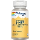SOLARAY 5-HTP Plus třezalka tečkovaná - 30 Enteric- Coated Capsules - 100 mg - 30 Servings