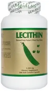 NCB 2 Lahve Lecithin, 1200mg 200 Softgels / Lahvička