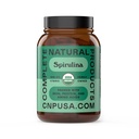 Čistá Hawaiian Blue Green Spirulina Práškové kapsle - 470mg Kapsle 100 pilulek, non GMO, přírodní