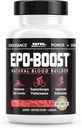 Přírodní krev Builder Železný dodatek. RBC Support Made in USA with Echinacea & Dandelion Root helping VO2 Max, Energy, Endurance (1- Pack)
