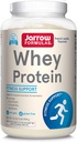 Jarrow Dictivas Syrovátkové bílkoviny s 18 g proteinu, 3,8 g BCAA, & glutamin, dodatek stravy pro svalové funkce a podporu obnovy, 32 oz Vanilla ochucený prášek, přibližně 36 den dodávky