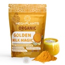 Golden Milk Magic (50 Služeb) 124; Superfood 5 Houbová směs pro spánek, Relaxace, Relaxace 124; Turmeric, Ashwaghanda, Valerian, Heřmánek + 5 Houbová směs 124; Smoothie, Hot Behavirage