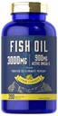 Carlyle Fish Oil 3000mg Oil 124; 900mg Omega 3 Omega 124; 200 Softgels Oil 124; Lemon Flavor Oil 124; Non- GMO a gluten zdarma dodatek