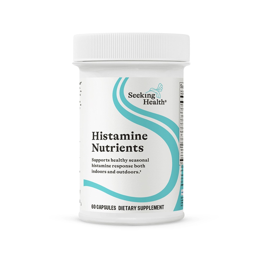 Hledání zdraví Histamine Nutrients - Sezónní Histamin Supplement s vitamínem B1, zinek, & Vitamin B3 - AIDS Histamin Response - 60 Kapsle