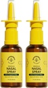 Beekeepers Natural Spray pro dospělé s Propolis, Xylitol & Saline, ClearNasal Congestion, Moisturizes Sinus Canal, & Decongest Sinus Cautities, 1 fl oz (Balení 2)